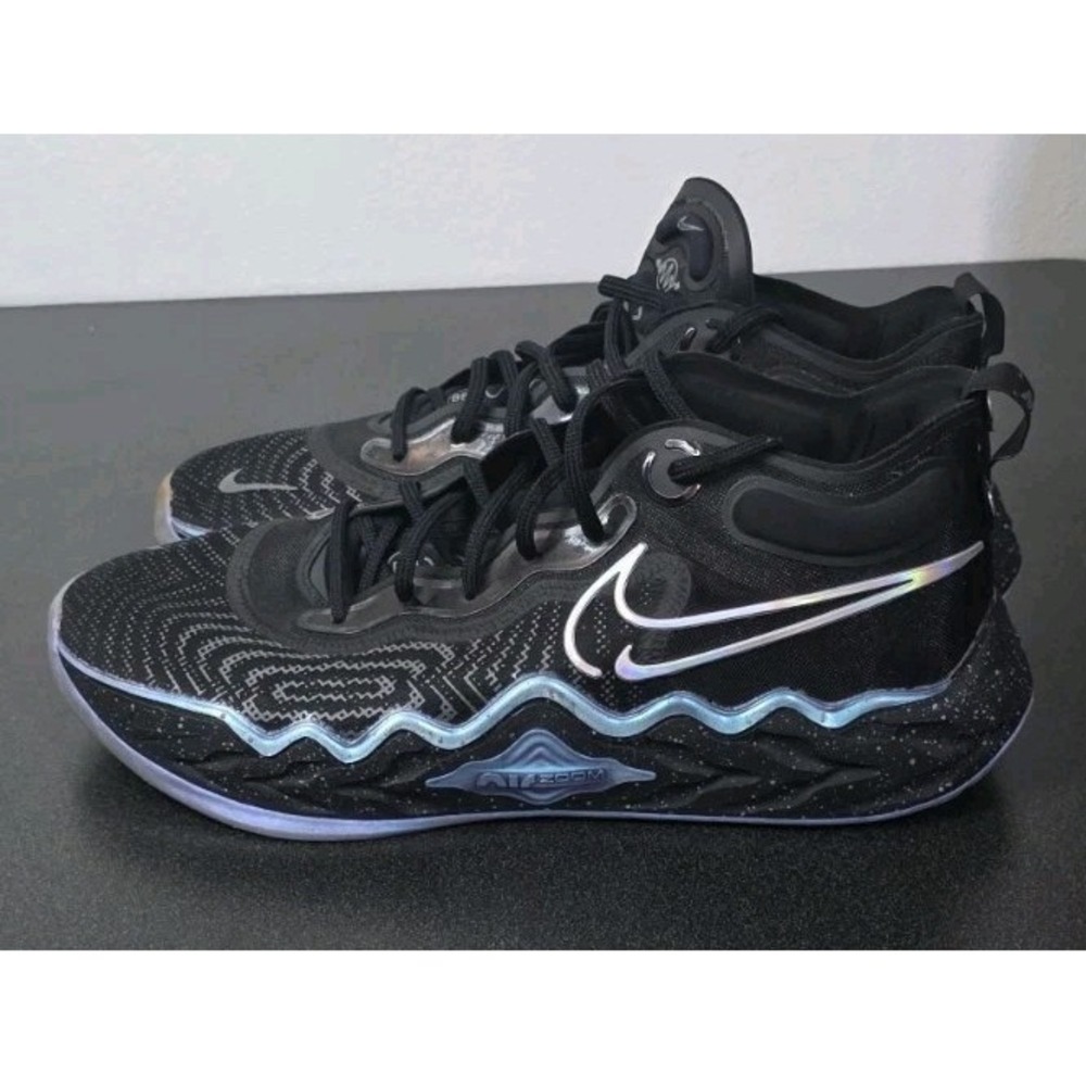 Nike Promo Sample Air‎ Zoom G.T Run Men's Size 14 Black Basketball Sneakers EUC